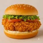 ZINGER CHICKEN BURGER